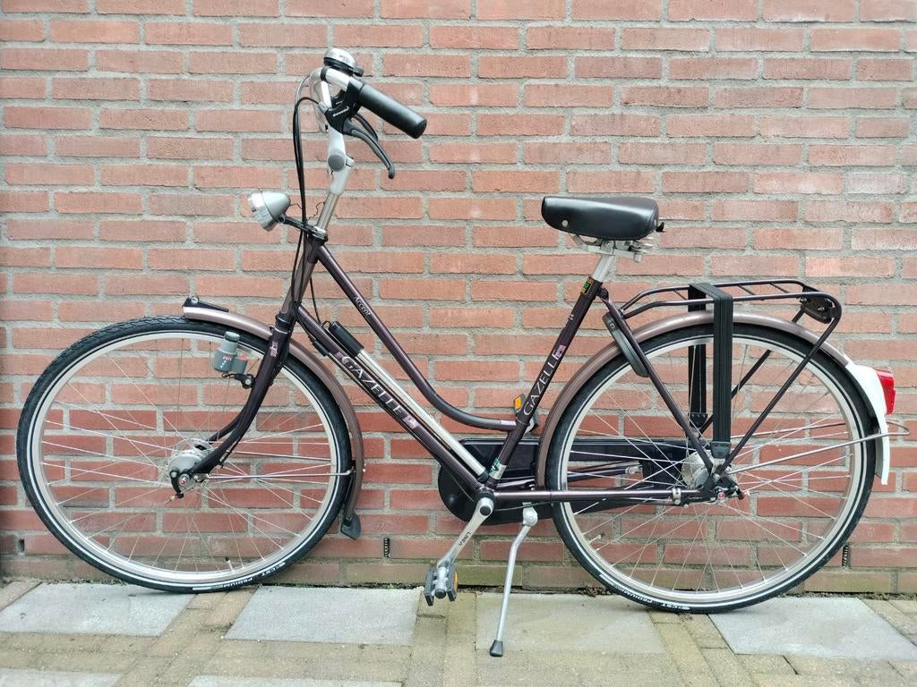 Gazelle Accent dames fiets volledig onderhouden-Rijklaar, Ophalen, 53 tot 56 cm, Versnellingen, Zo goed als nieuw