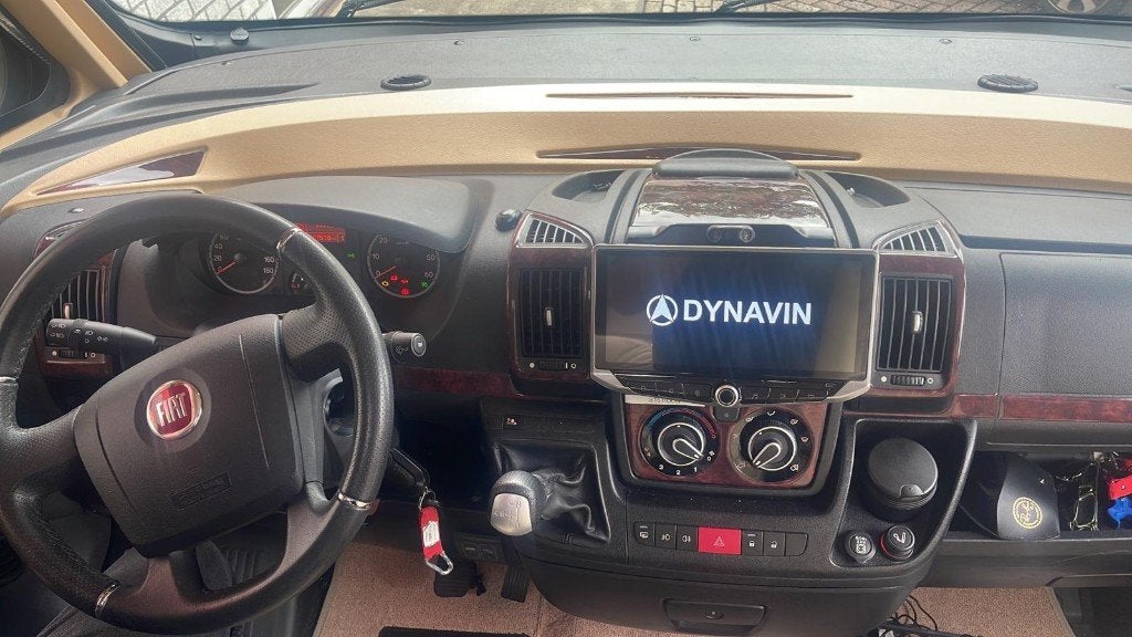 camper navigatie fiat ducato 2008 carplay android 15 usb