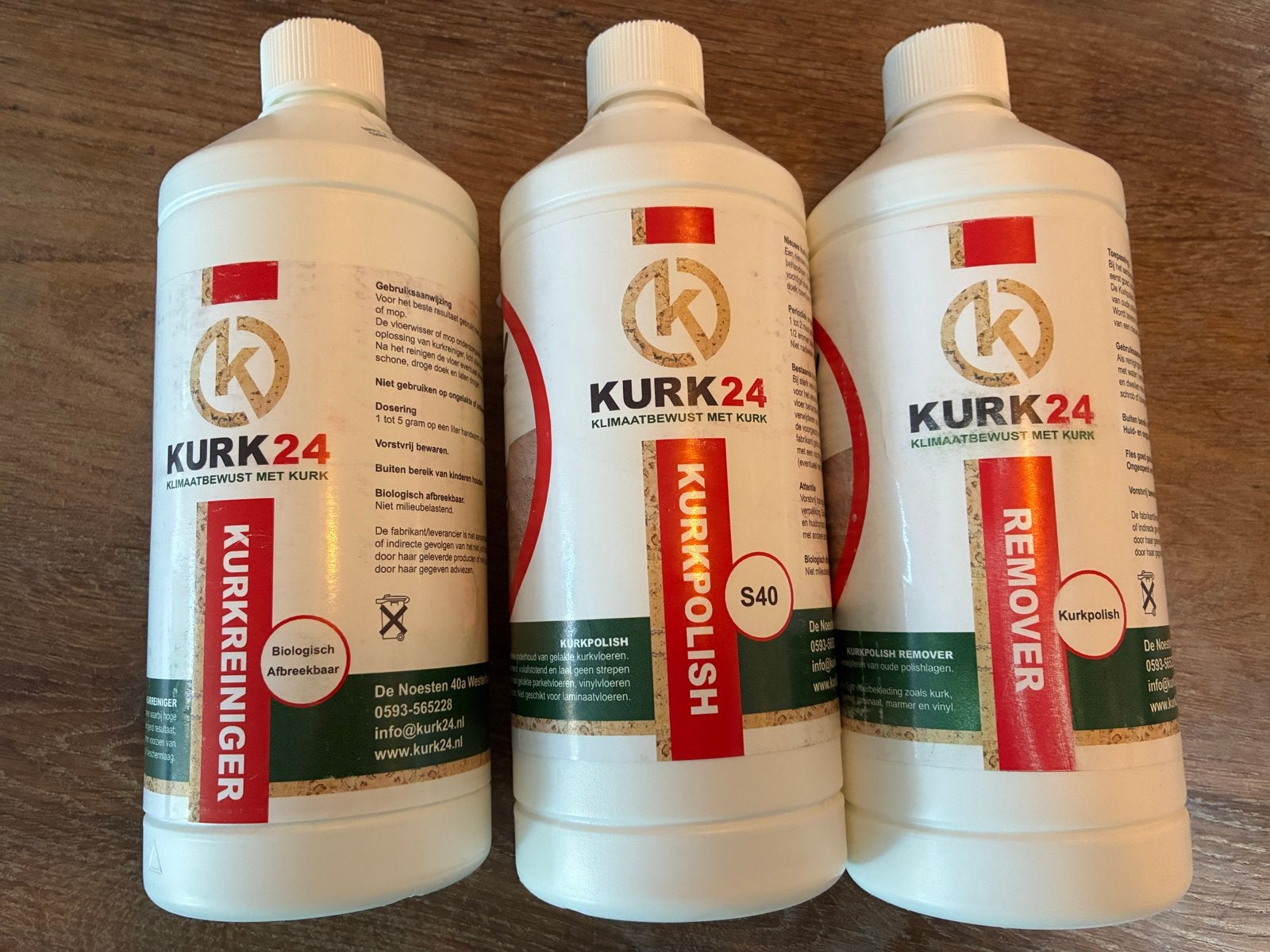 Kurk24 Vloerreiniger, Polish & Remover Set, Ophalen of Verzenden, Schoonmaakmiddel