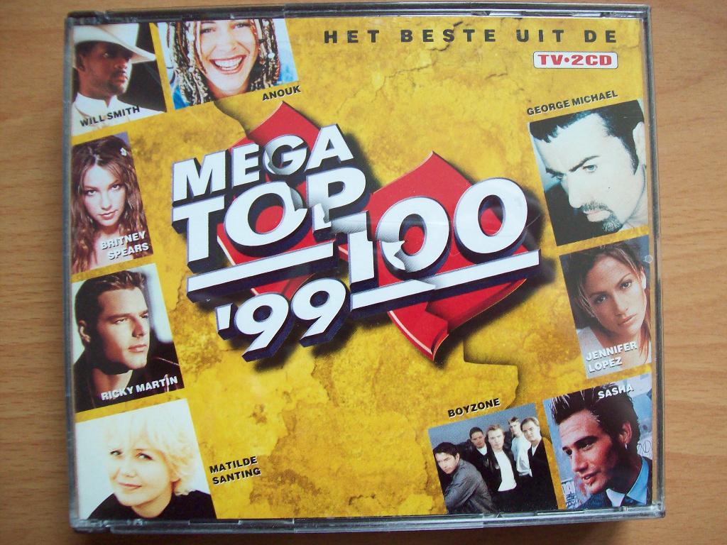 Mega Top 100 1999 (Het Beste Uit) 2-CD; Anouk, Liquido, TLC,, Ophalen of Verzenden, Zo goed als nieuw, Pop