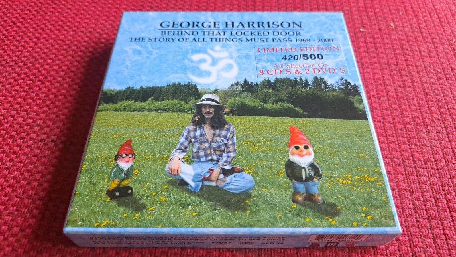 George Harrison 8cd2dvd box Behind that locked door (Beatles, Ophalen of Verzenden