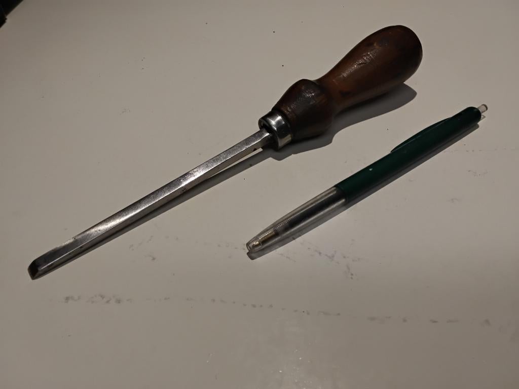 Mooie kleine steekbeitel, beitel van Nooitgedagt 6mm, Antiek en Kunst, Ophalen of Verzenden