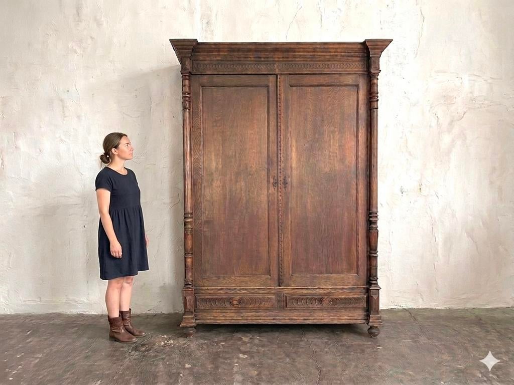 Grote Antieke kledingkast | ca. 1880 | patina, Ophalen