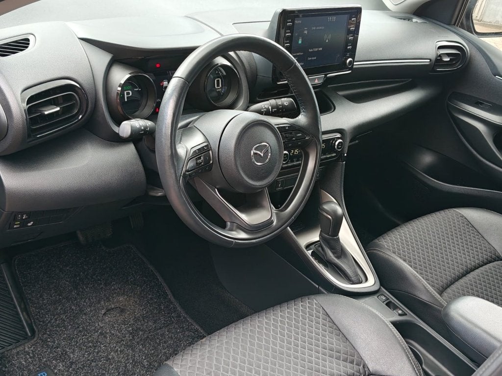 Mazda 2 Hybrid 1.5 Agile, STUUR/STOELVERWARMING / LED / CARP, Auto's, Dealer onderhouden, Gebruikt, 450 kg, Zwart