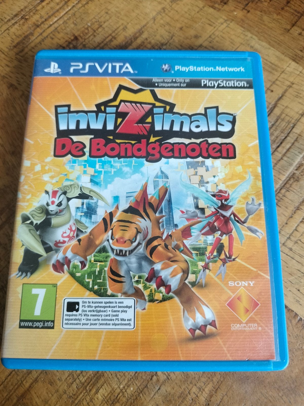 Invizimals: De Bondgenoten - PS Vita, 1 speler, Ophalen of Verzenden, Zo goed als nieuw, Vanaf 3 jaar