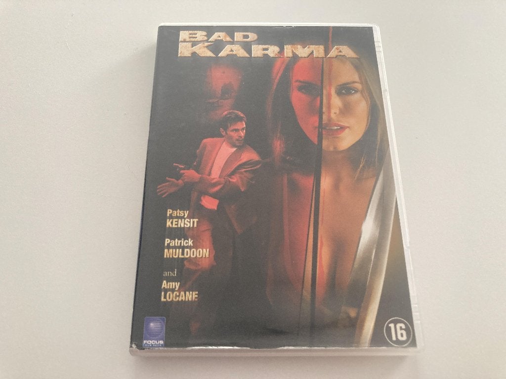 Bad Karma - Patsy Kensit DVD Horror dvd, Vanaf 16 jaar, Ophalen of Verzenden, Zo goed als nieuw
