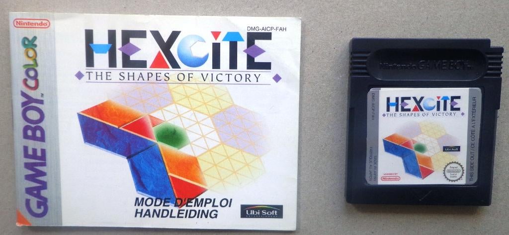 Hexcite voor de Gameboy Color en Advance, Spelcomputers en Games, Games | Nintendo Game Boy, Gebruikt, 1 speler, Vanaf 3 jaar