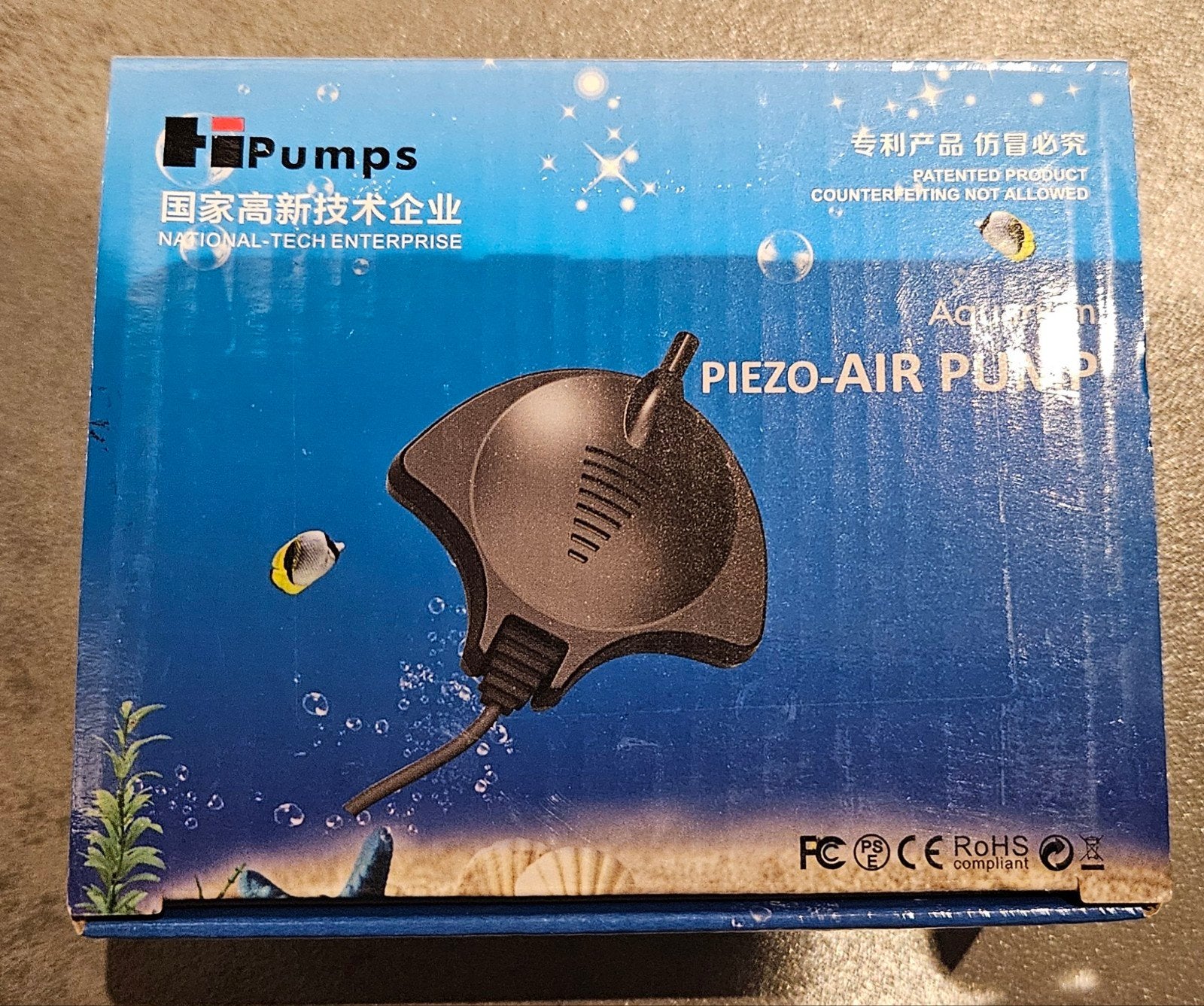 Aquariumpomp voor zuurstofverzorging, Ophalen of Verzenden, Inclusief toebehoren, Nieuw