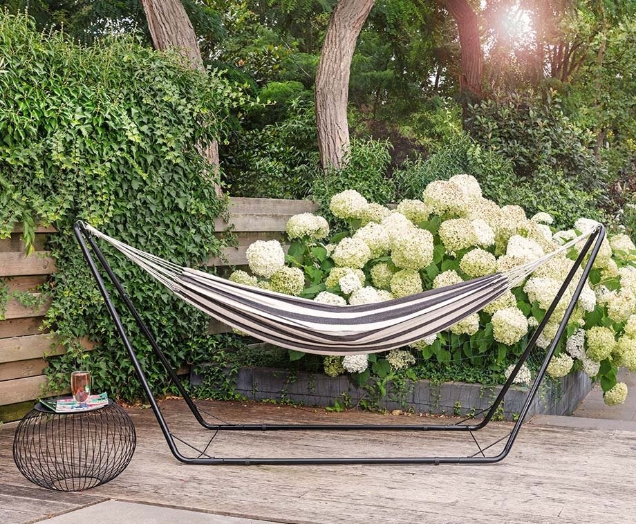 Hangmat met metalen standaard - Lifa Garden - Nieuw, Ophalen, Nieuw, Met standaard