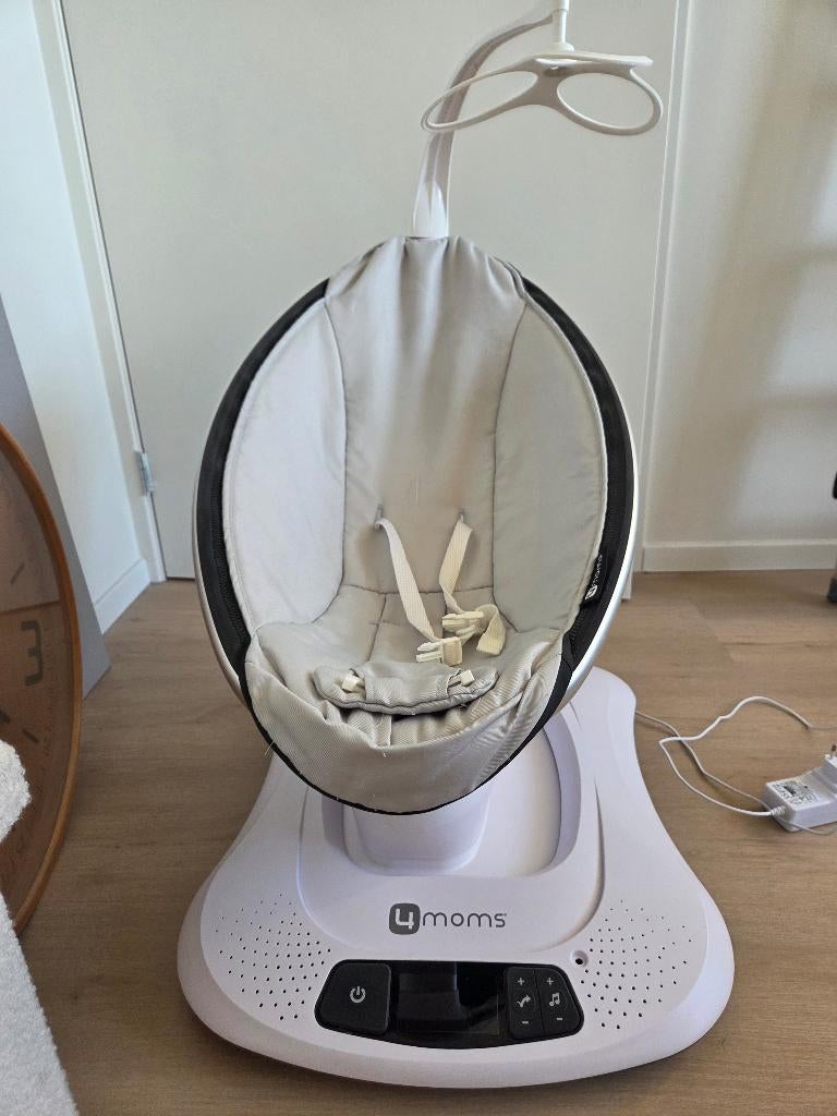 4Moms MamaRoo 4 - Classic Grey, Ophalen, Zo goed als nieuw, Schommelstoel