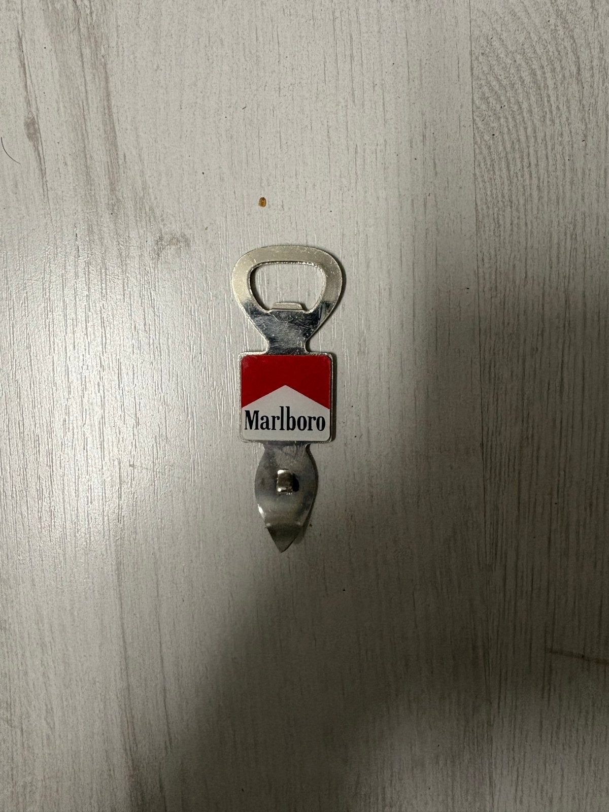 Marlboro flesopener - Vintage verzamelobject, Gebruikt, Gebruiksvoorwerp, ., Ophalen of Verzenden