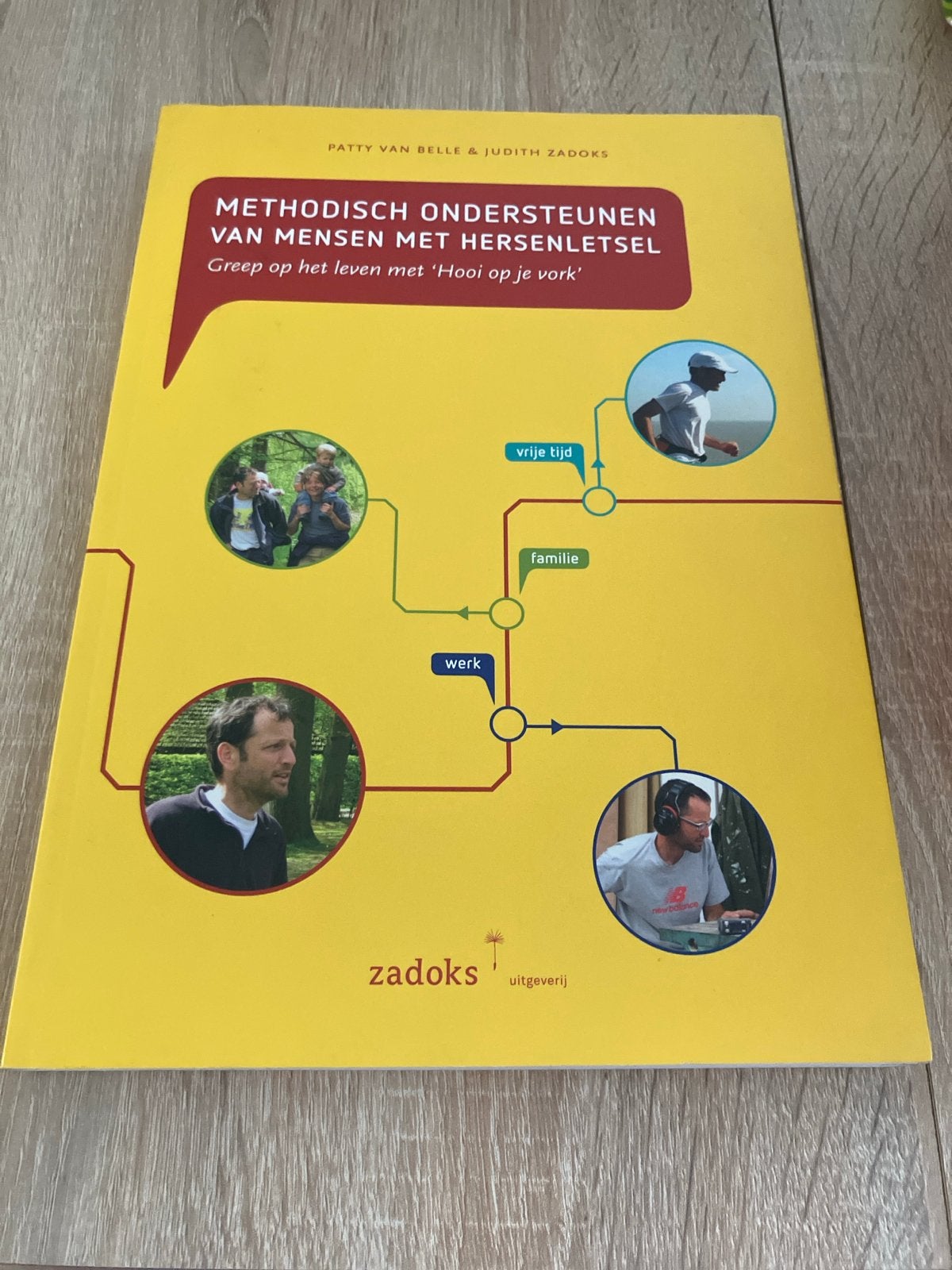 Methodisch ondersteunen van mensen met hersenletsel, Boeken, Ophalen, Nieuw, Patty van Belle; Judith Zadoks