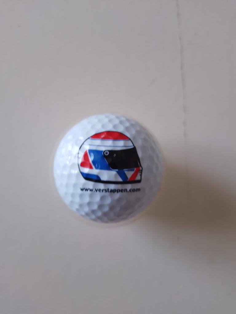 Mooie max verstappen golfbal voor verzamelaar, Ophalen, Zo goed als nieuw, Bal(len)