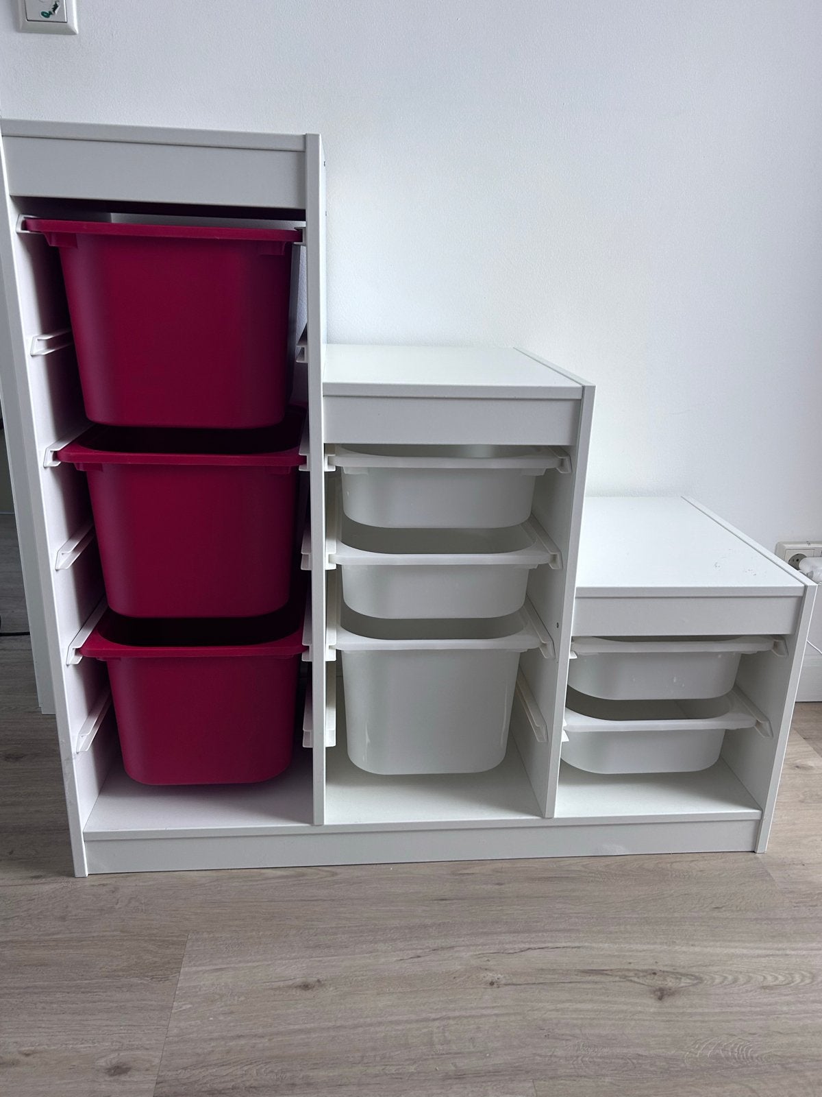 1x IKEA Trofast opbergkast 99x44x94 cm, Ophalen of Verzenden, Gebruikt