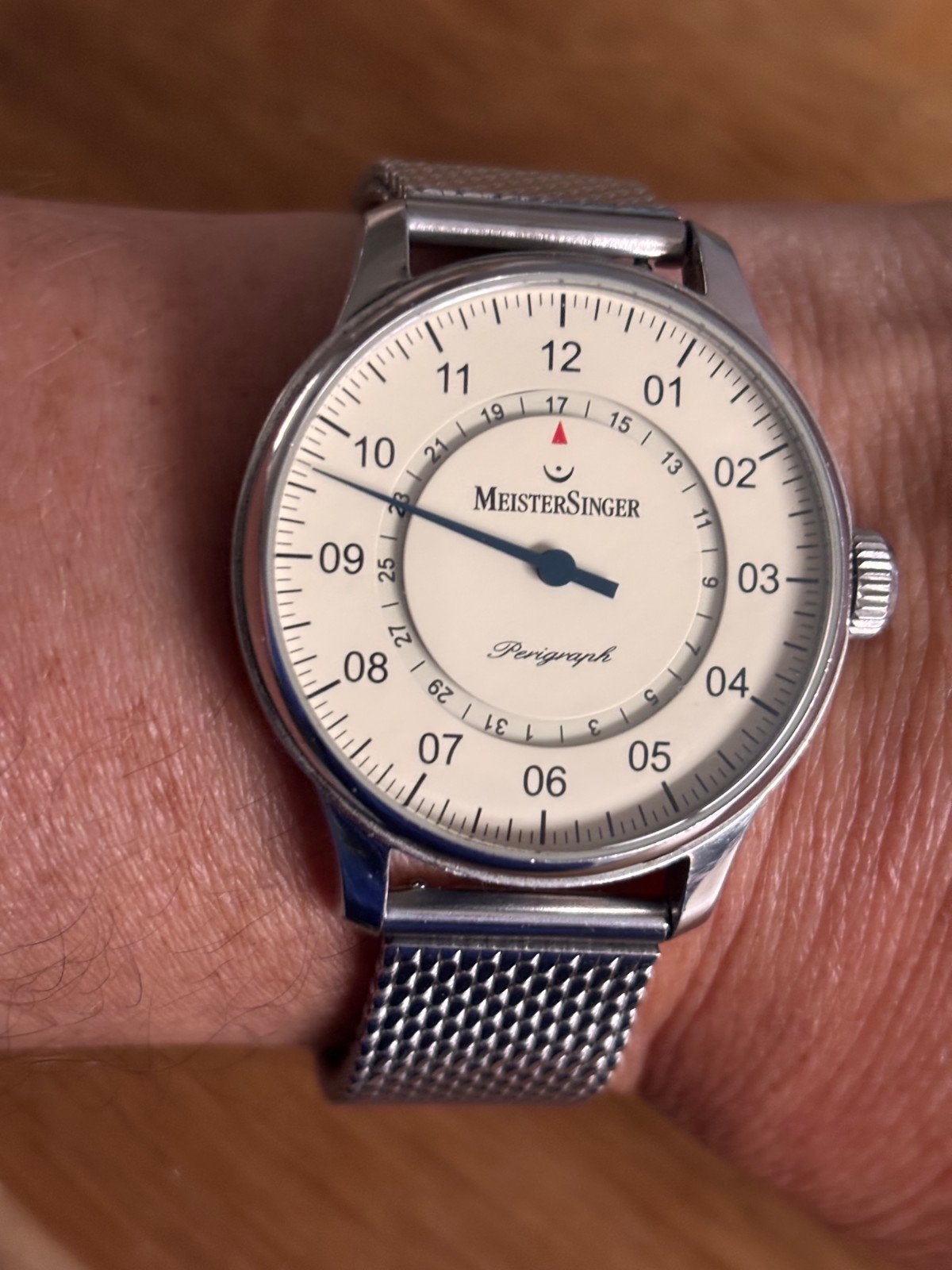 Te ruil MeisterSinger Perigraph, Ophalen of Verzenden, Breitling