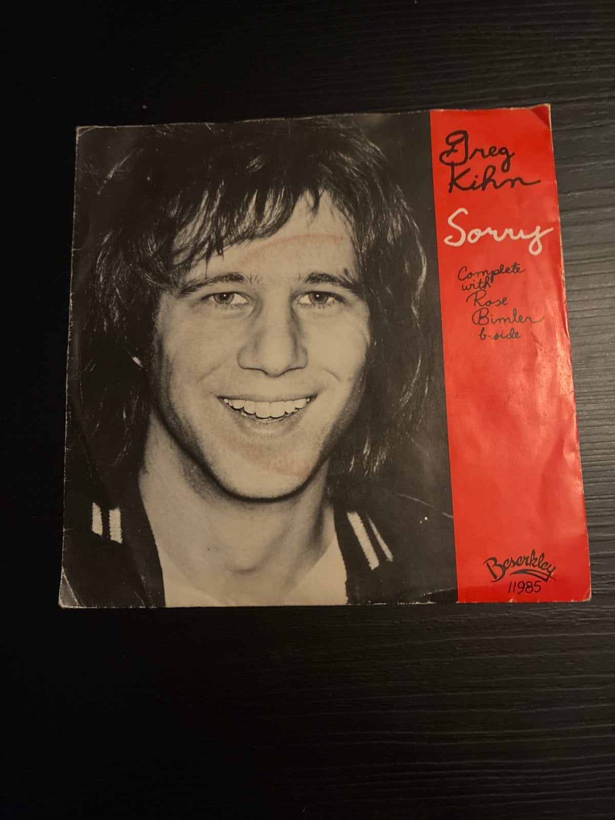 Greg Kihn - Sorry (Vinyl Single), Gebruikt, 7 inch, Ophalen of Verzenden, Pop