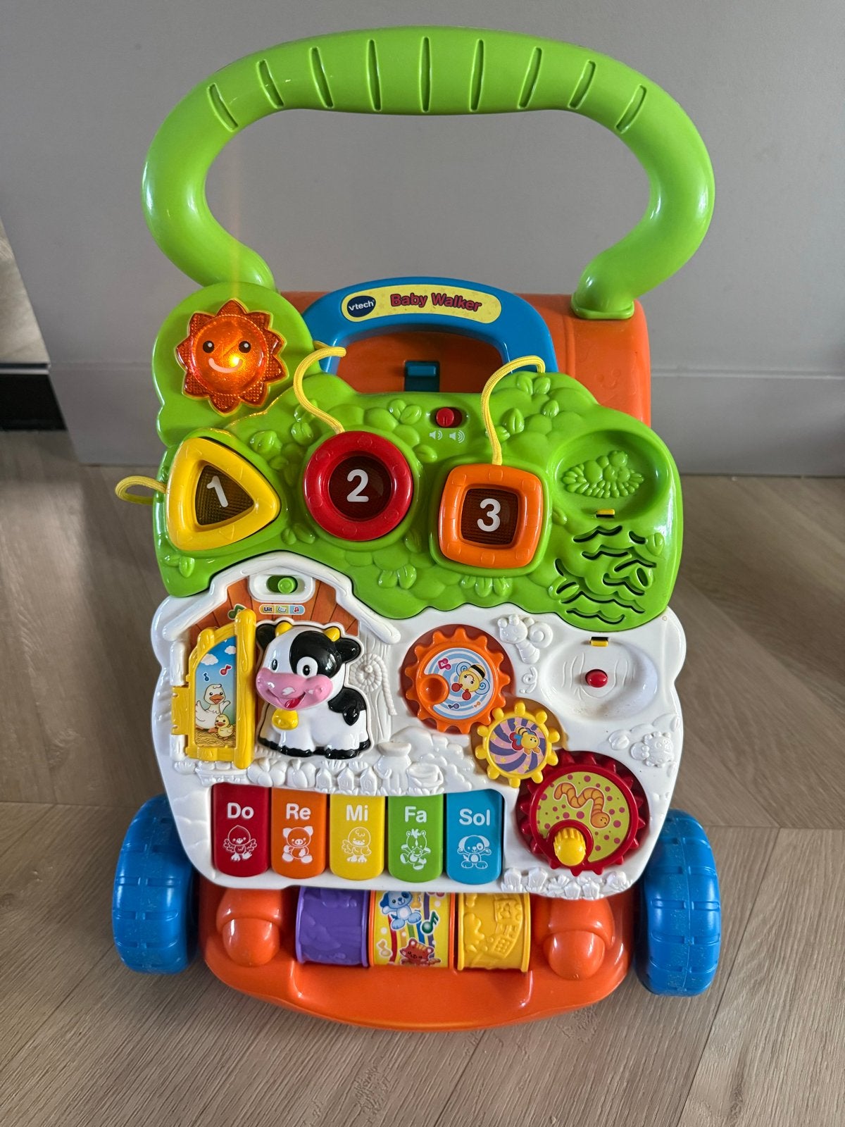 VTech Baby Walker - Loopwagen met activiteitenpaneel, Ophalen, Zo goed als nieuw, Overige typen, Met licht