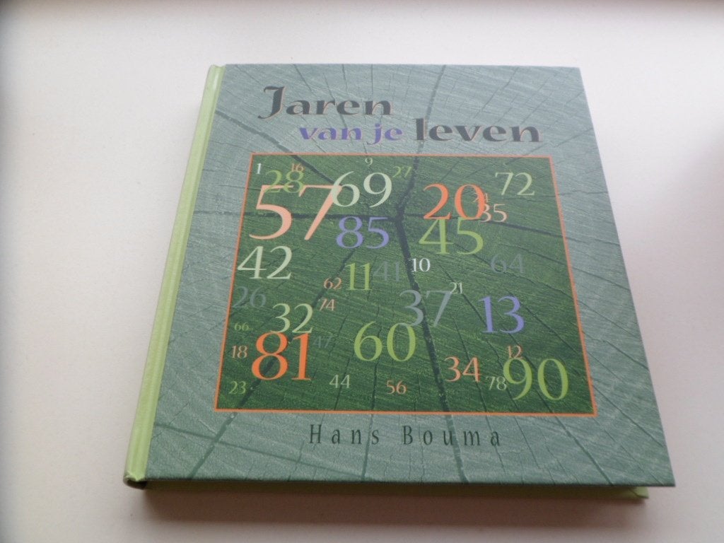 Jaren van je leven - Hans Bouma, Ophalen of Verzenden, Zo goed als nieuw