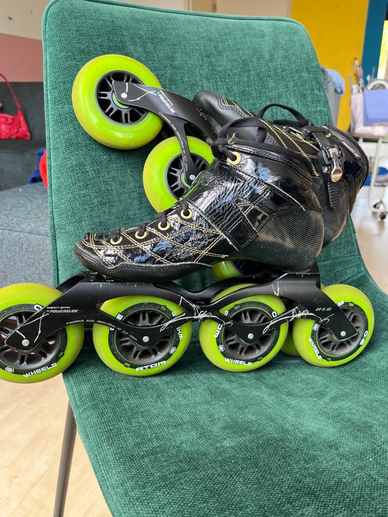 Powerslide skeelers - Maat 36, Sport en Fitness, Skeelers, Ophalen, Kinderen, Inline skates 4 wielen, Powerslide