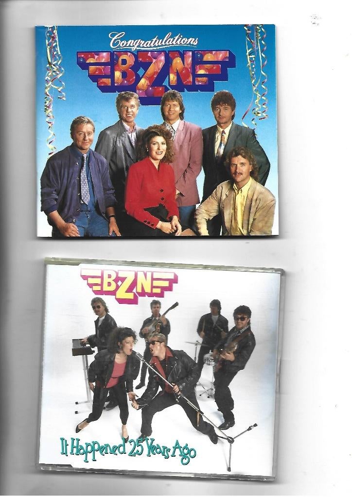 BZN CDBOX CONGRATULATIONS +MAXI SINGLE + ANNIE SCHILDER CD, Ophalen of Verzenden, 1980 - 1989, Zo goed als nieuw