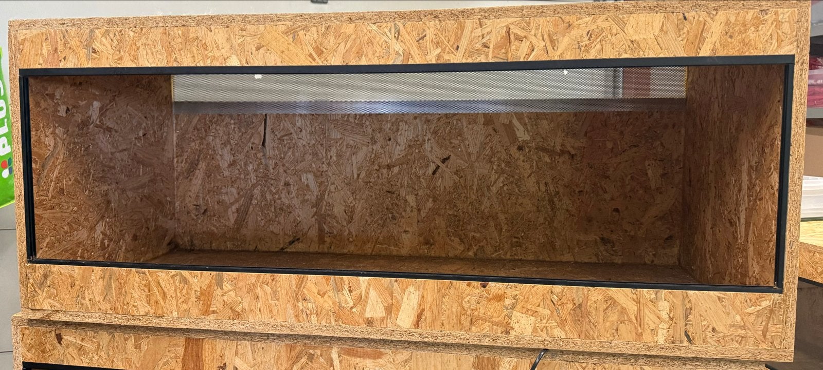 Terrarium 120x50x50 zonder glasplaten, Dieren en Toebehoren, Ophalen, Gebruikt, Terrarium of Paludarium