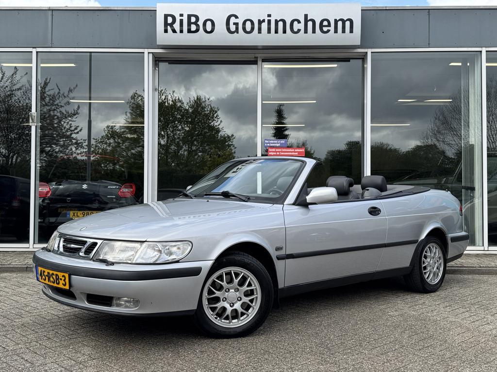 Saab 9-3 Cabrio 2.0t S * Nieuwe kap * Leder * Airco *, Voorwielaandrijving, Gebruikt, Huisgarantie, 4 cilinders
