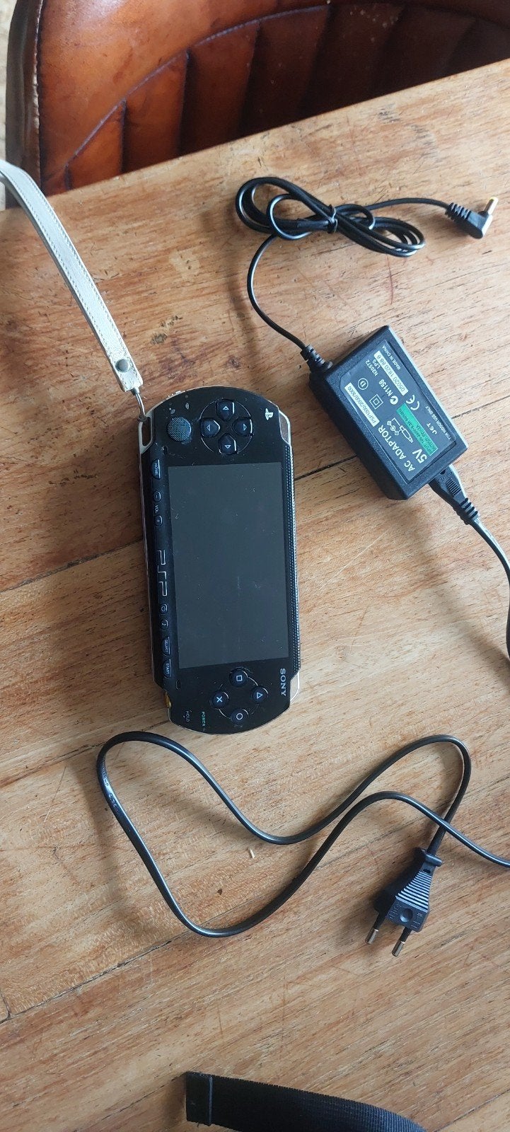 psp defect., Verzenden, Niet werkend, Zwart, PSP