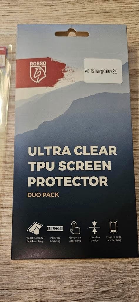 Rosso Ultra Clear TPU Screen Protector voor Samsung S20, Ophalen of Verzenden, Nieuw, Bescherming, Samsung