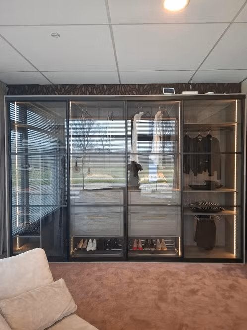 luxe kledingkast, Overige materialen, 200 cm of meer, Zo goed als nieuw, 200 cm of meer