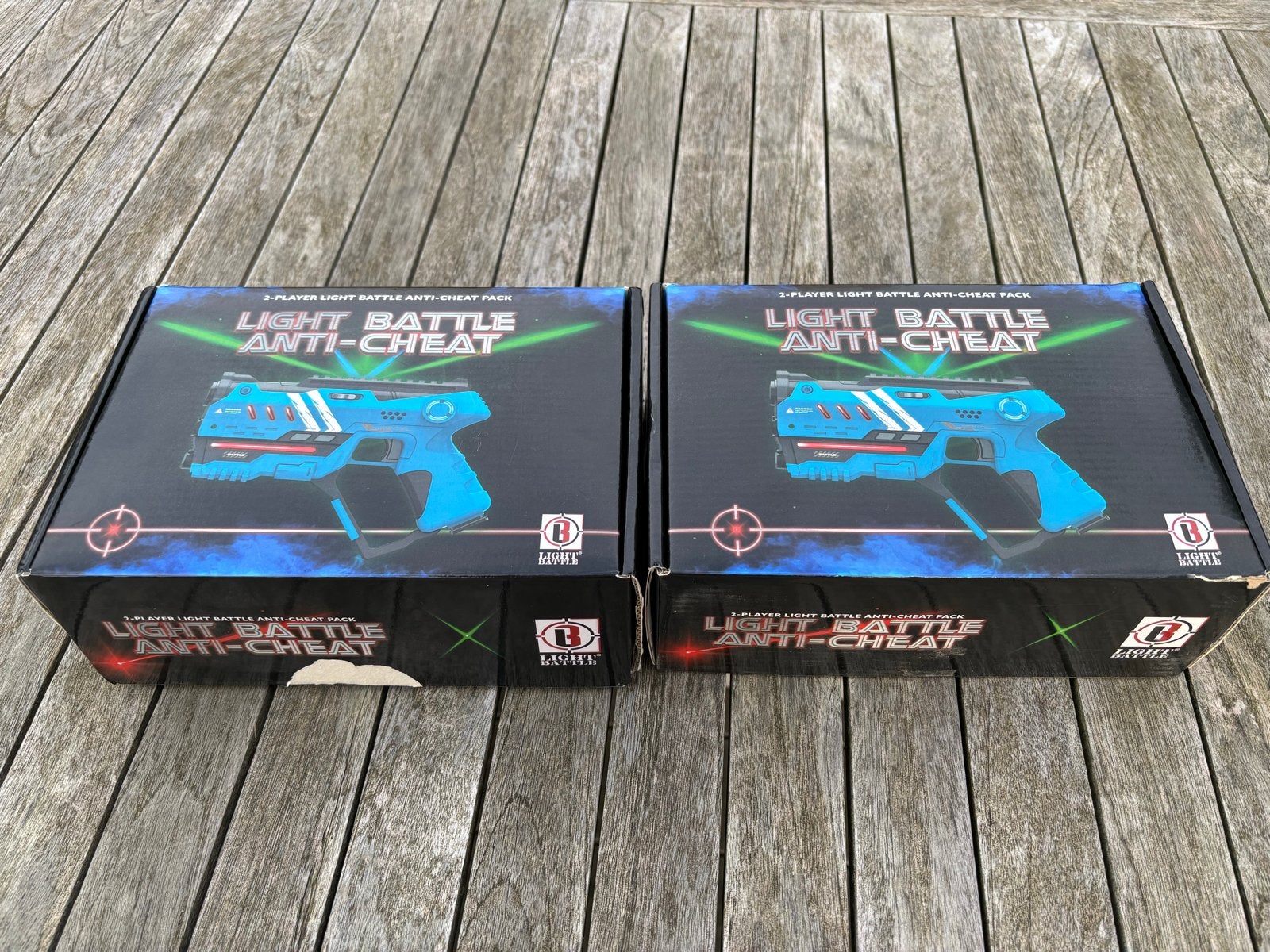 Light Battle Connect Anti-Cheat Lasergame Set (4 spelers), Ophalen, Zo goed als nieuw