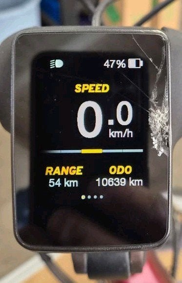 giant display e bike ride control, Ophalen of Verzenden, Gebruikt