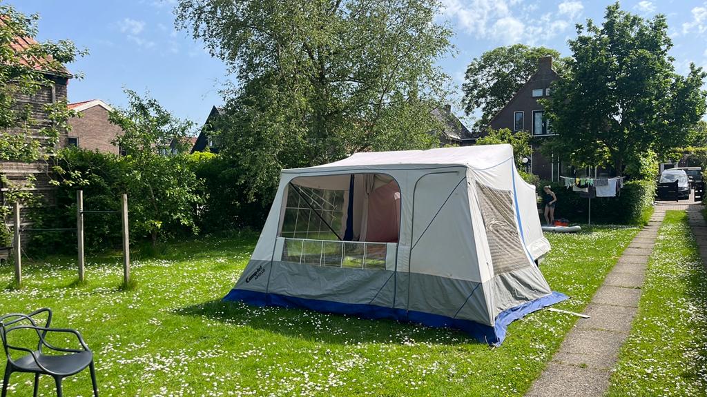 Camp-let Apollo Vouwwagen - Opknapper, Ophalen, Lichtgrijs, Tot en met 4, Camp-Let