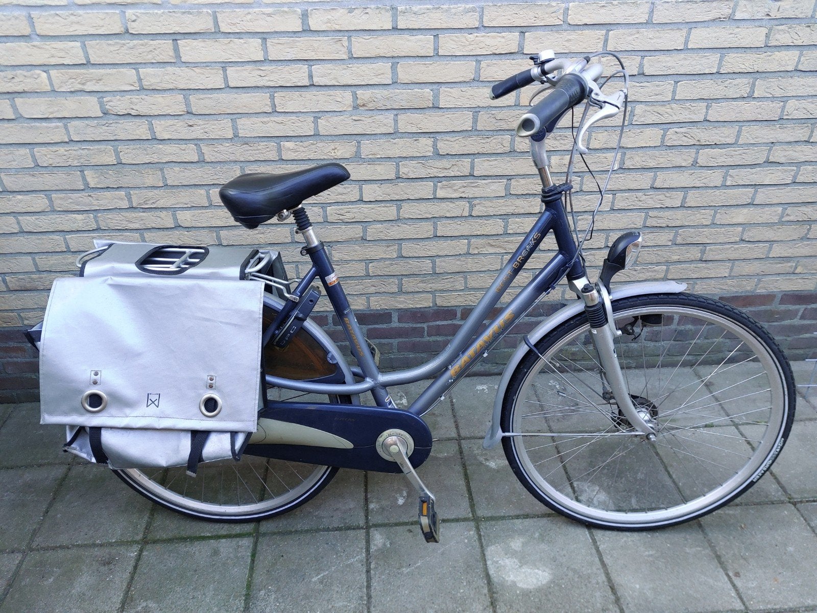 Batavus damesfiets, Fietsen en Brommers, Elektrische fietsen, 51 tot 55 cm, Ophalen, Gebruikt, Batavus