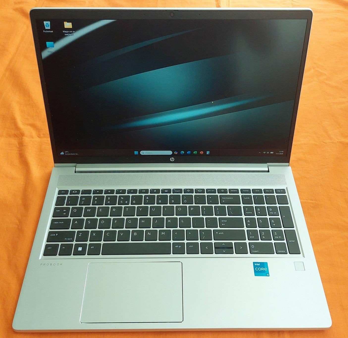 HP ProBook 450 G9 - i5 met verlicht toetsenbord!, Computers en Software, Windows Laptops, Ophalen, Minder dan 2 Ghz, 512 GB, HP