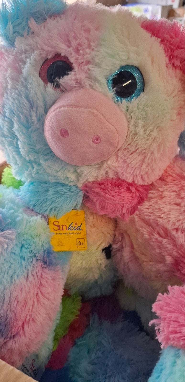 partij 12 stuks Sunkid knuffel dier 35 cm 12 assorti - Nieuw, Ophalen of Verzenden, Info@sunkid.de, Industriestraße 1, 96275 Marktzeuln, Duitsland