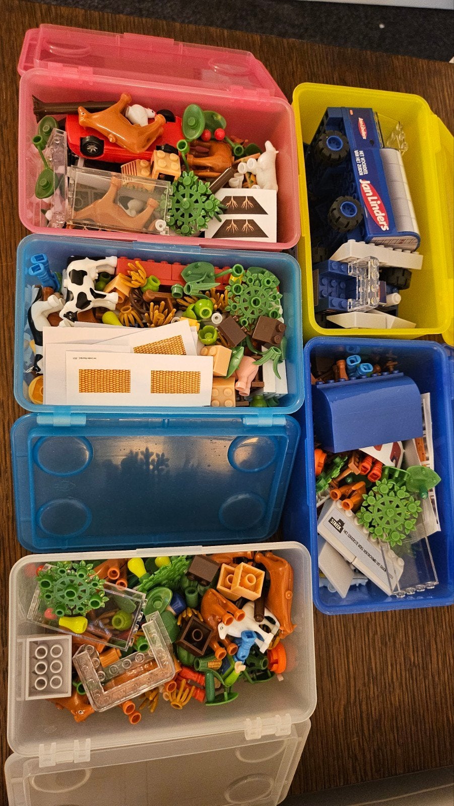 Grote partij LEGO Jan Linders Boerderij met extra's, Ophalen of Verzenden, Nieuw