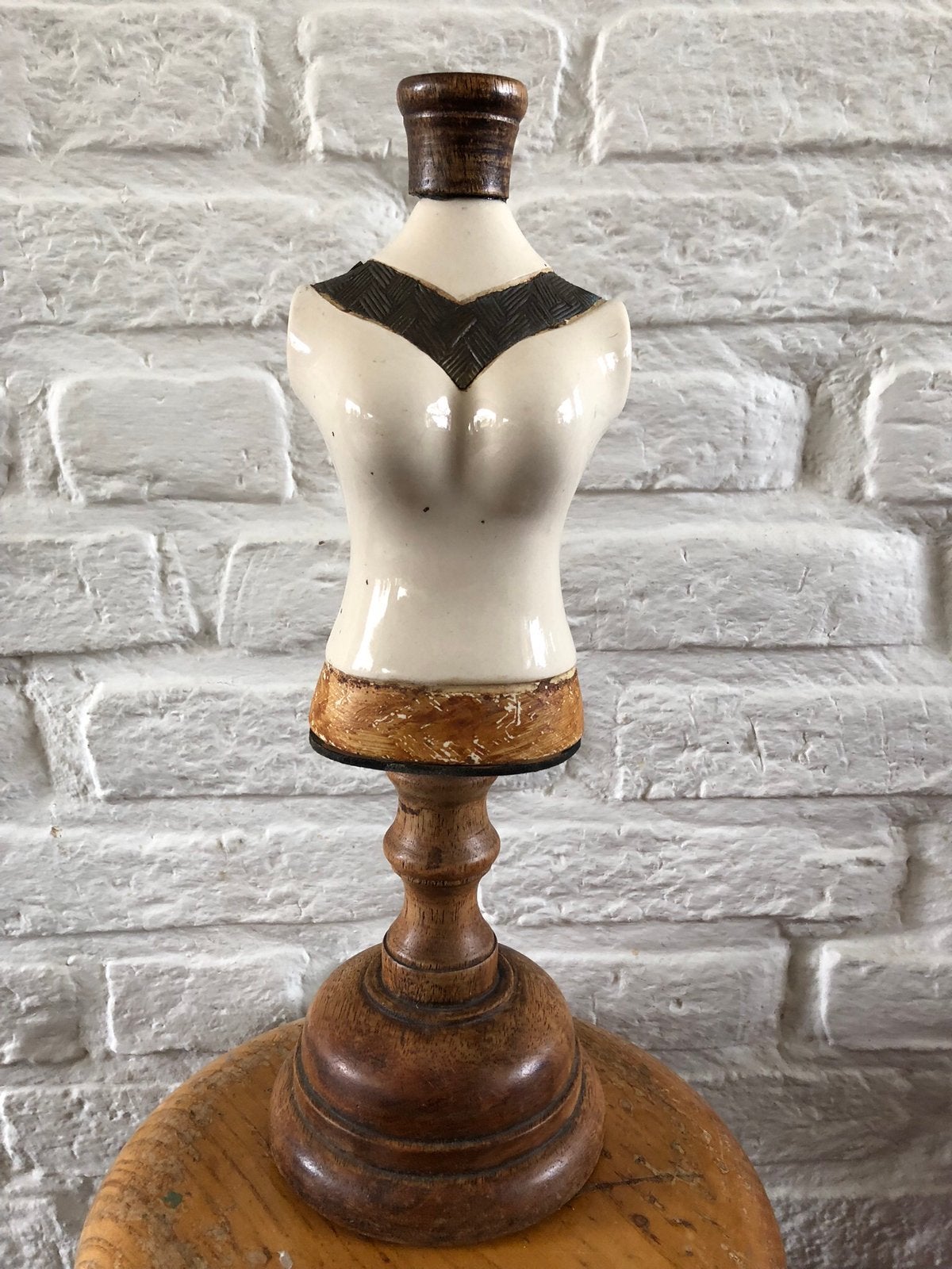 Porselein buste., Antiek en Kunst, Curiosa en Brocante, Ophalen of Verzenden
