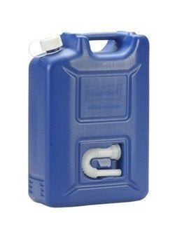 Blauwe jerrycan 25 liter, Ophalen of Verzenden