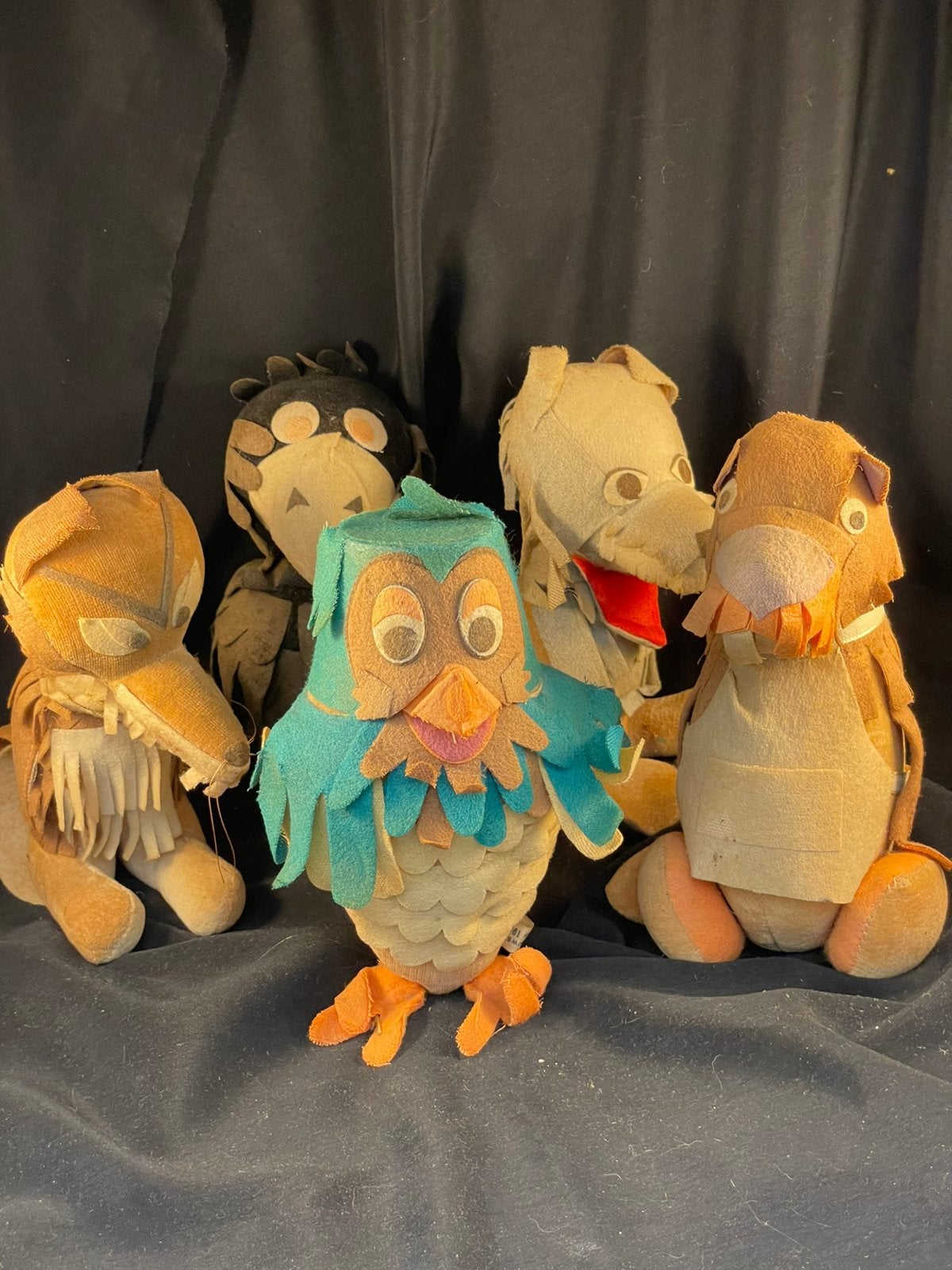 Dierenfiguren uit de Fabeltjeskrant 1968, Ophalen of Verzenden
