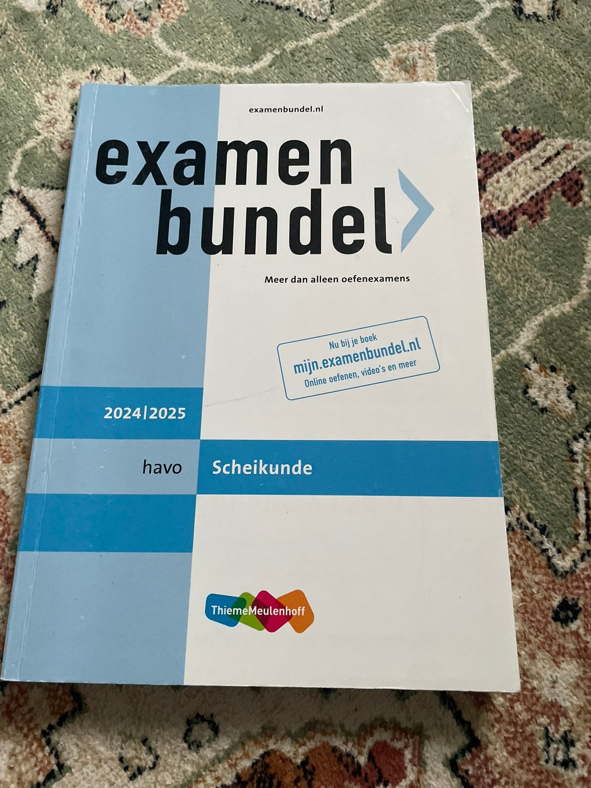 Examenbundel Scheikunde 2025 Havo, Boeken, Schoolboeken, Ophalen of Verzenden, Zo goed als nieuw, HAVO, Scheikunde