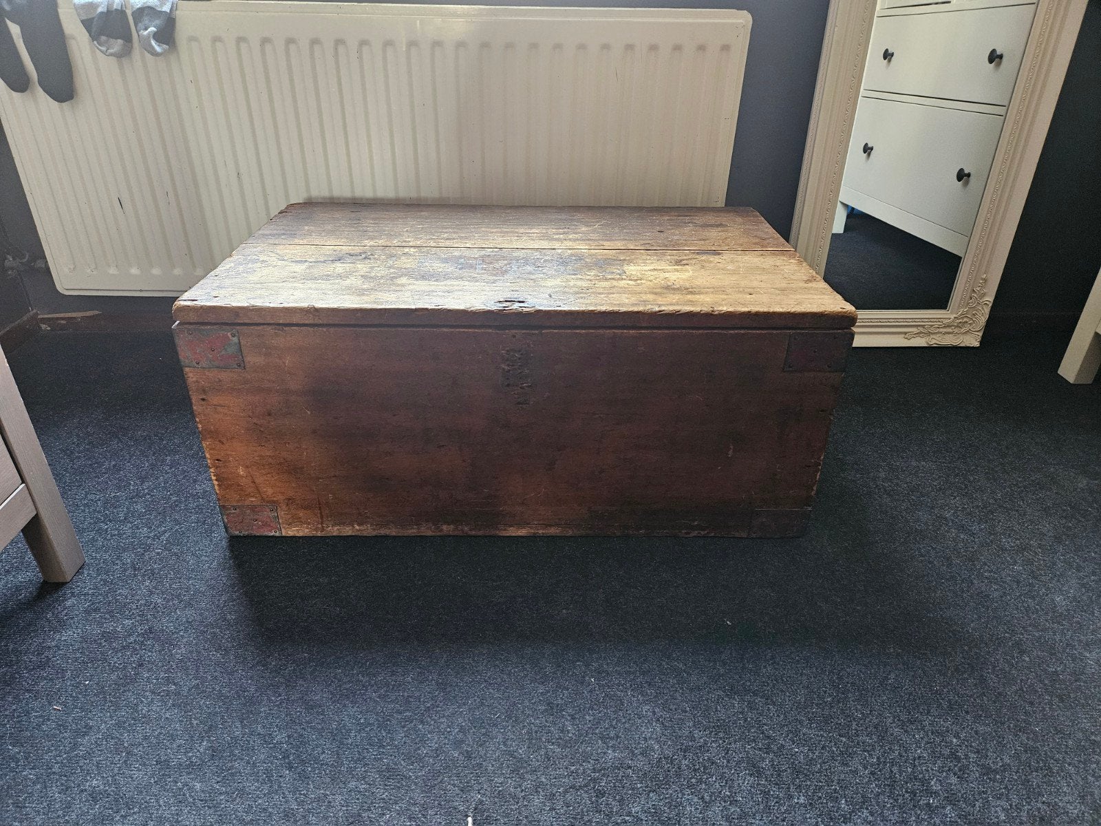 Houten kist, Ophalen, Minder dan 50 cm, Gebruikt, 50 tot 100 cm