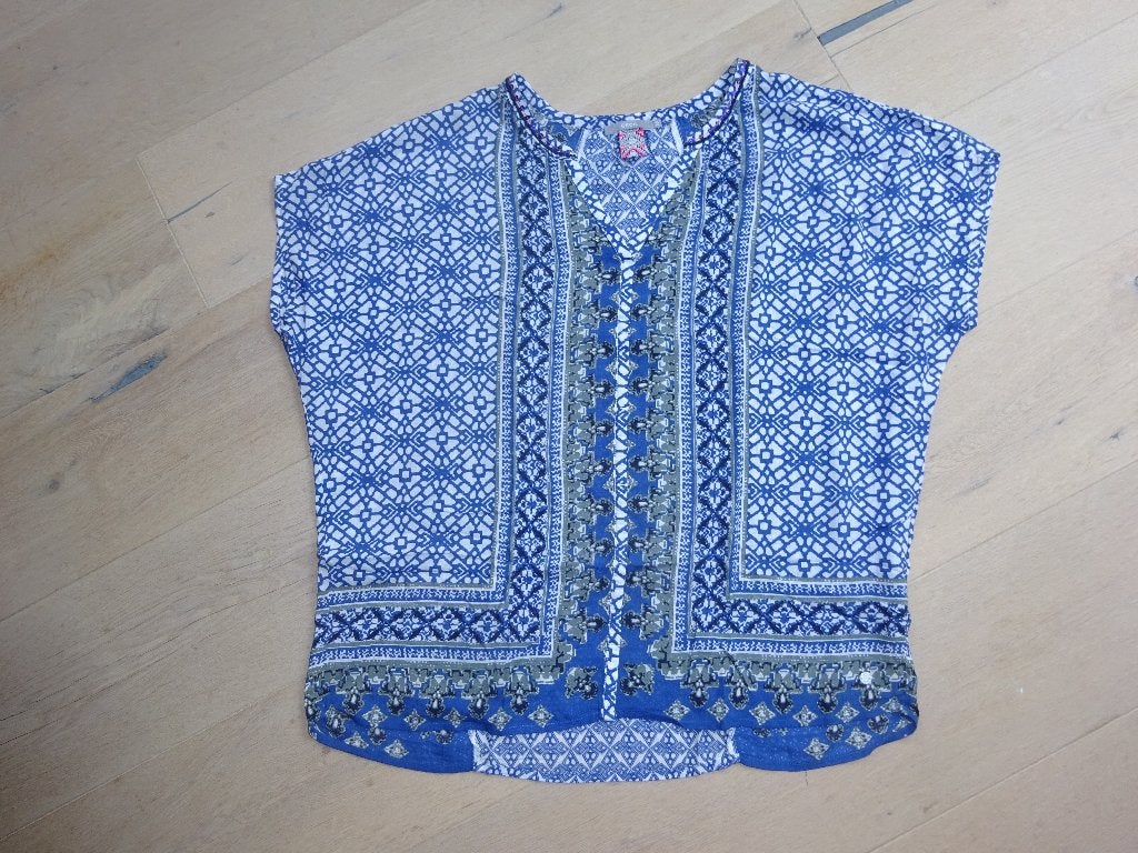blauw tuniek CECIL maat M, Maat 38/40 (M), Ophalen of Verzenden, Gedragen, Cecile