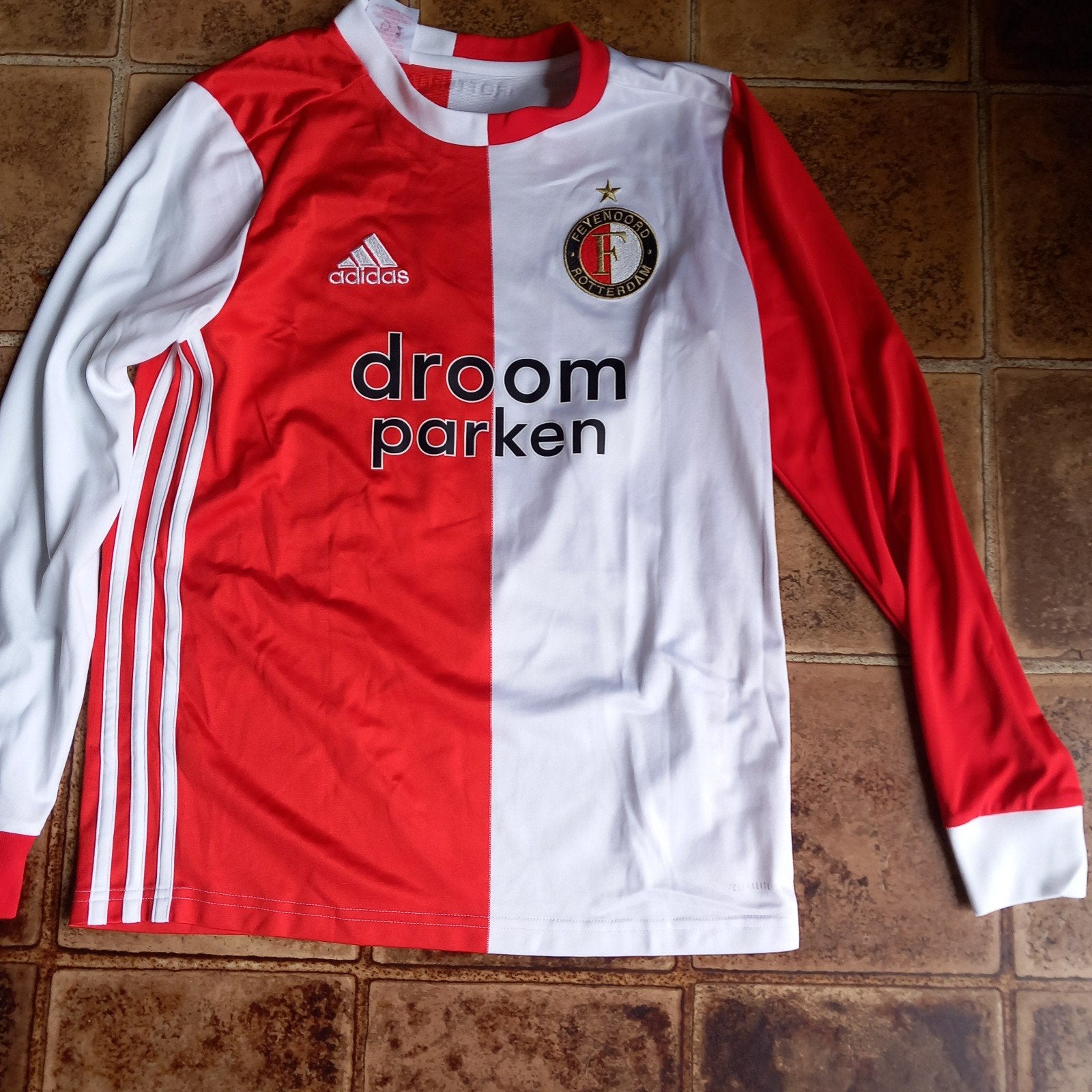 droomvakantie Adidas selectie shirt, Ophalen of Verzenden, Zo goed als nieuw, Feyenoord, Shirt