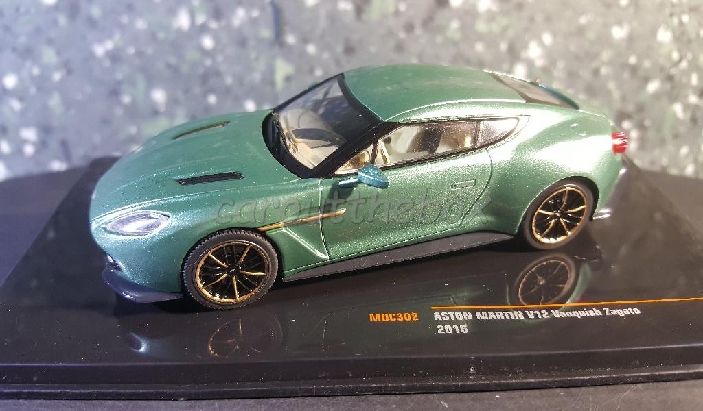 Aston Martin V12 Vanquish Zagato 1/43 Ixo V624, Verzenden, Nieuw, Auto, Overige merken