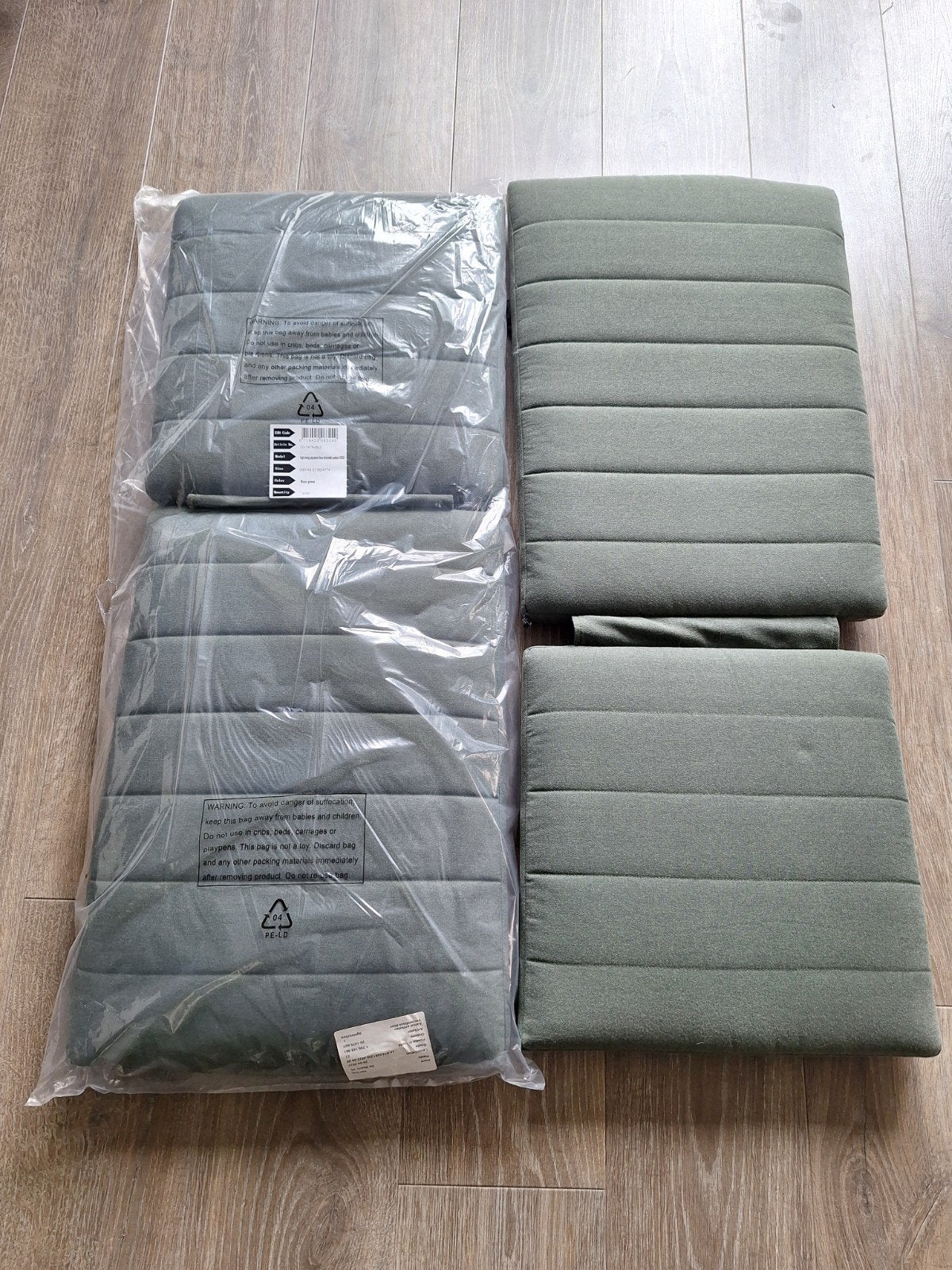 LIFE kussen set, Tuin en Terras, Tuinmeubel-accessoires, Ophalen of Verzenden, Zo goed als nieuw