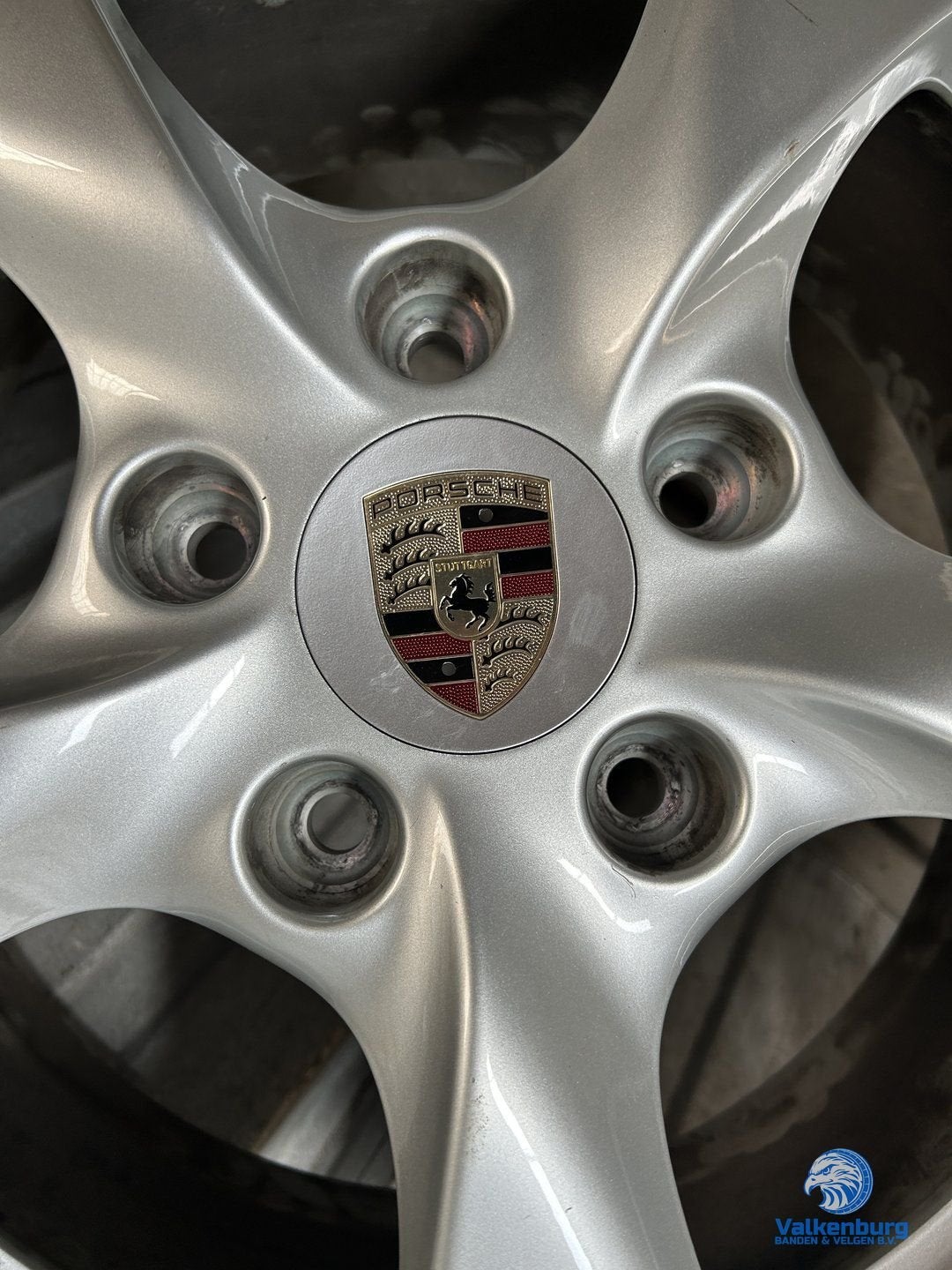 1 stuks originele Porsche 986 Boxster 17 inch velg 5x130, Gebruikt, -, -, 17 inch