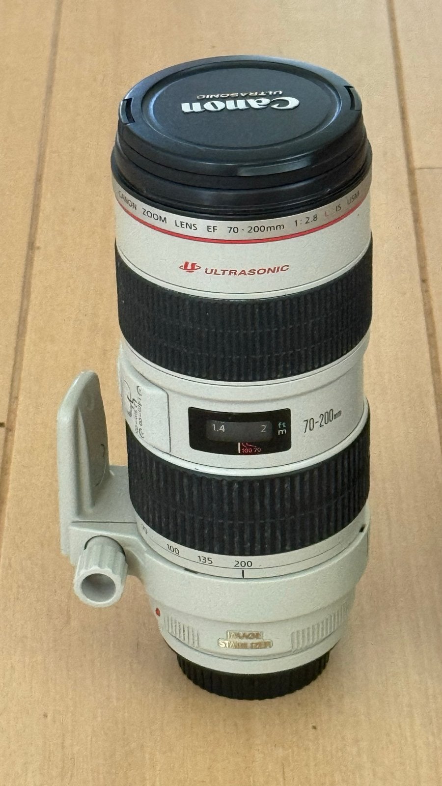 Canon EF 70-200mm f/2.8 L IS USM Zoomlens, Ophalen of Verzenden, Zo goed als nieuw, Telelens, Zoom