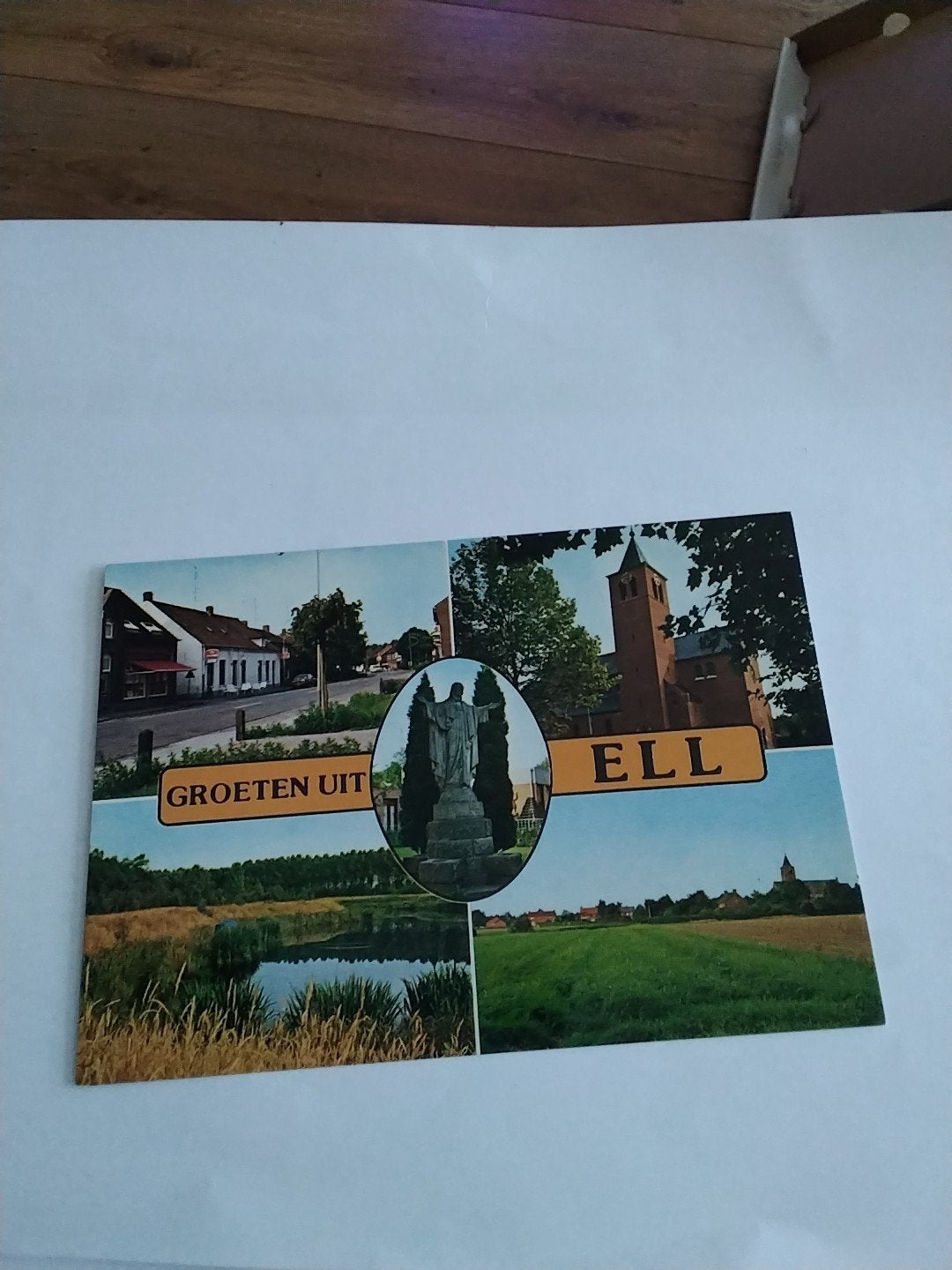 Ansichtkaart Groeten uit Ell - Vintage, Ophalen of Verzenden, 1960 tot 1980, Gelopen, Limburg