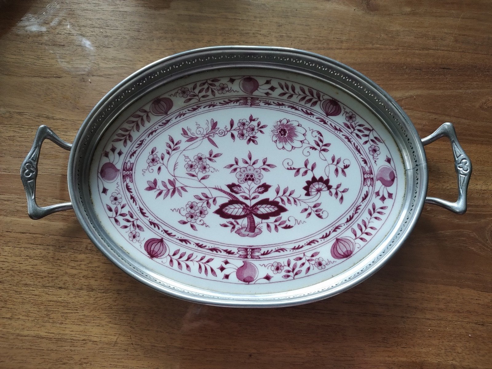 Zeer mooi oud dienblad, Ophalen of Verzenden