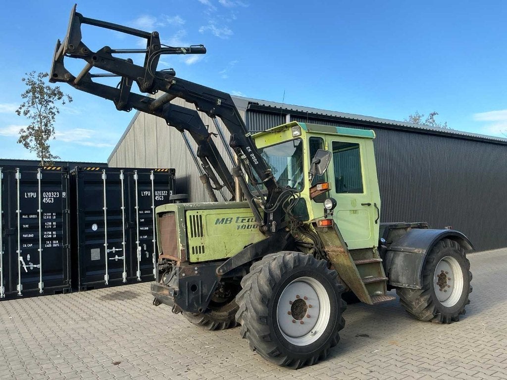 MB Trac 1000 met voorlader (nl kenteken), Zakelijke goederen, Agrarisch | Tractoren, tot 2500, Overige merken, 80 tot 120 Pk, Gebruikt